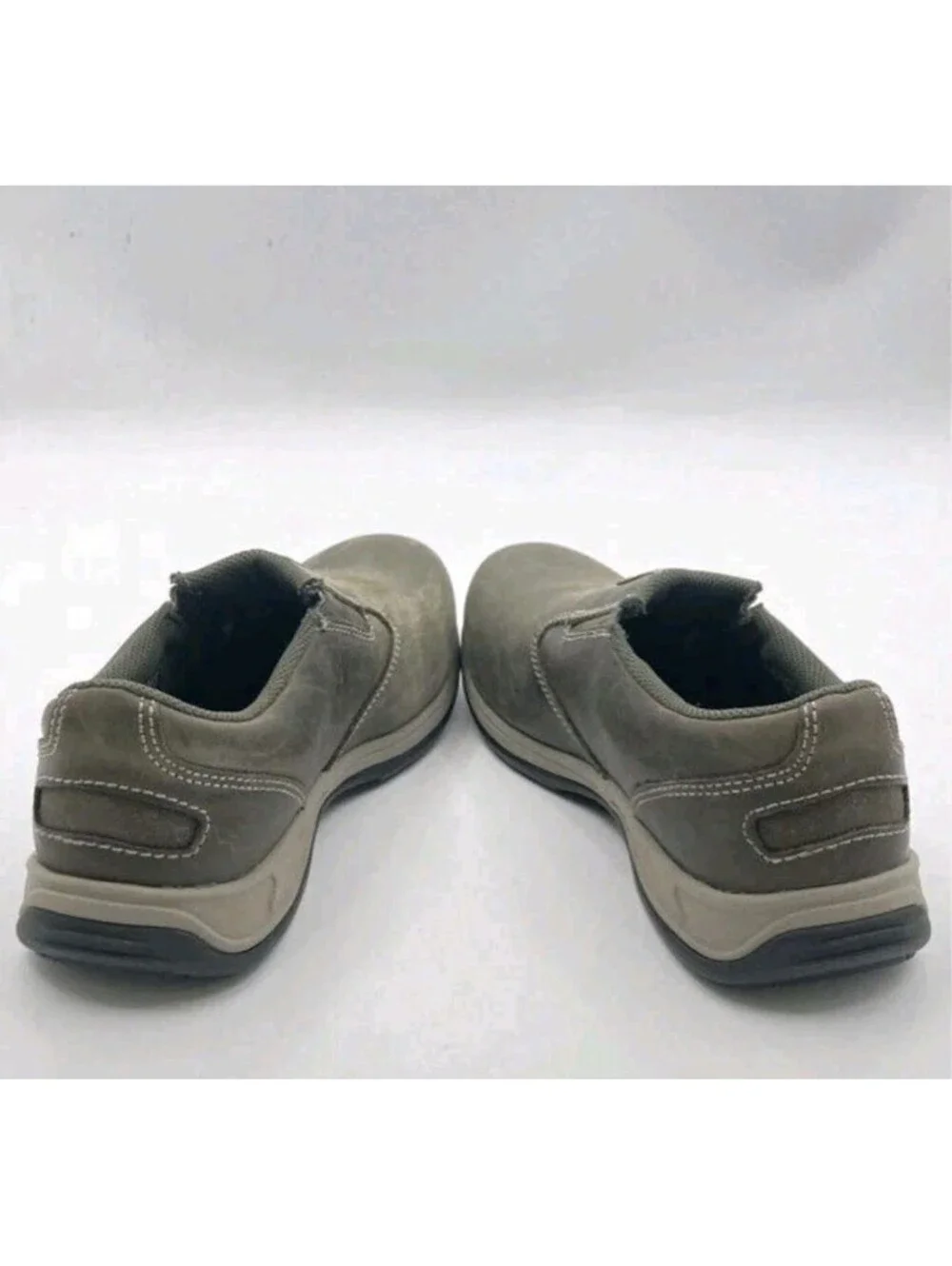 Red Wing Shoes Womens 7.5D 2306 Green Slip-On Saftey Toe Comfort Shoes